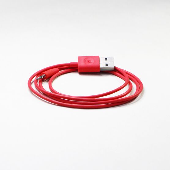 JBL E40BT,E50BT USB cable - Red - Hero