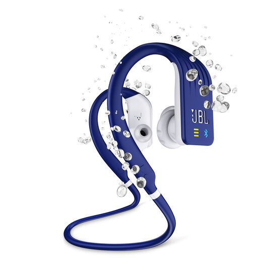JBL Endurance DIVE - Blue - Waterproof Wireless In-Ear Sport Headphones with MP3 Player - Hero