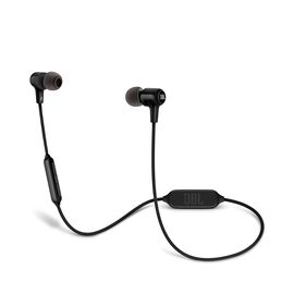 E25BT - Black - Wireless in-ear headphones - Hero