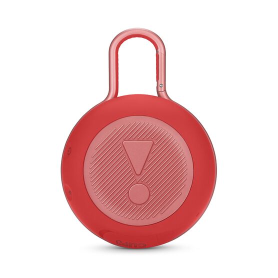 JBL Clip 3 - Fiesta Red - Portable Bluetooth® speaker - Back