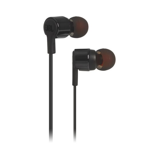 JBL Tune 210 - Black - In-ear headphones - Hero