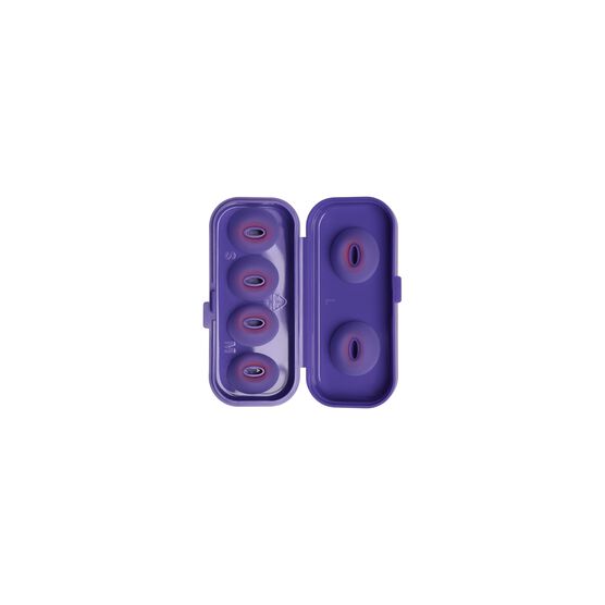Ear tips and case for TUNE FLEX GHOST - Purple - Hero