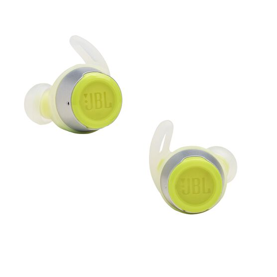 JBL Reflect Flow - Green - Waterproof true wireless sport earbuds - Detailshot 3