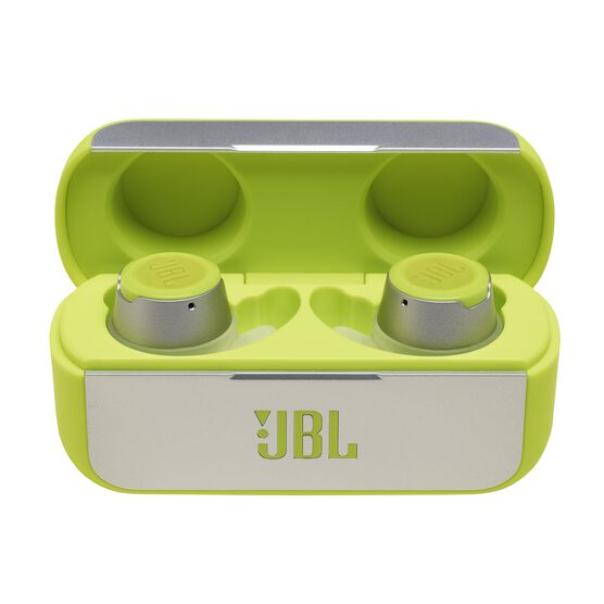 JBL Reflect Flow - Green - Waterproof true wireless sport earbuds - Hero