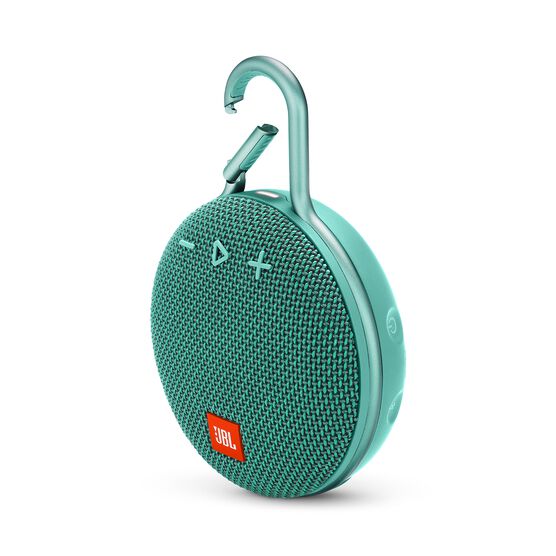 JBL Clip 3 - River Teal - Portable Bluetooth® speaker - Hero