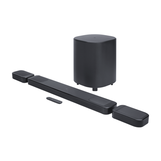 JBL Bar 1000MK2 - Black - 7.1.4 channel soundbar system with detachable surround speakers, Dolby Atmos® and DTS:X® - Hero image number null