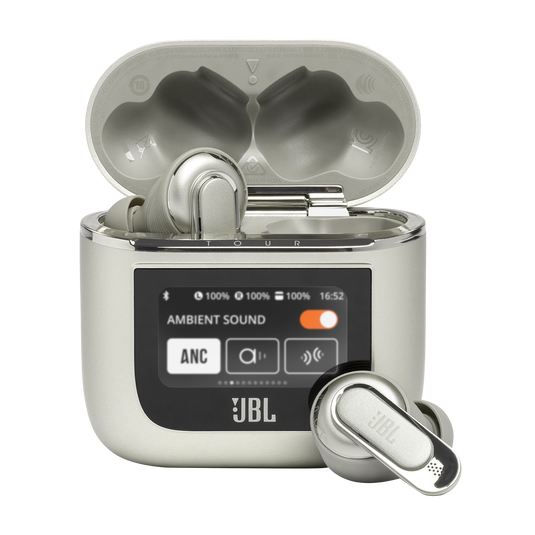JBL Tour Pro 2 - Champagne - True wireless Noise Cancelling earbuds - Hero image number null