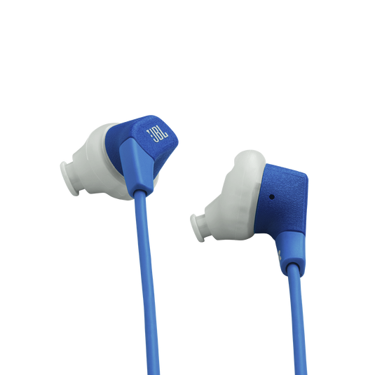 JBL Endurance Run 3 USB-C - Blue - USB-C Wired Sport Headphones - Detailshot 1 image number null