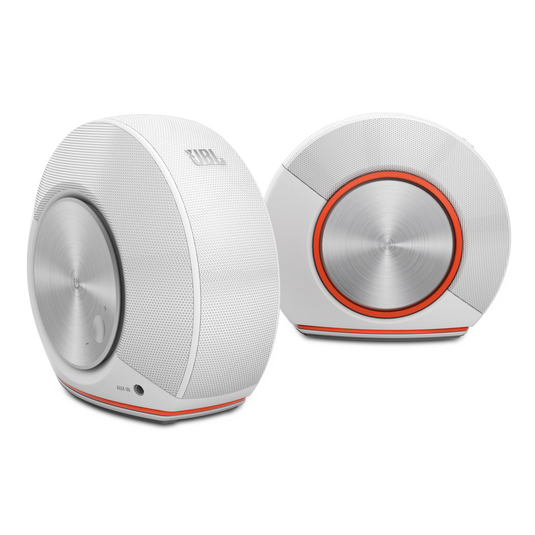 JBL Pebbles - White - Plug and play 2.0 audio system - Hero image number null
