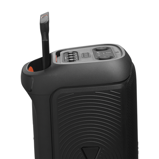 JBL PartyBox Stage 320 - Black - Portable party speaker with wheels - Detailshot 2 image number null