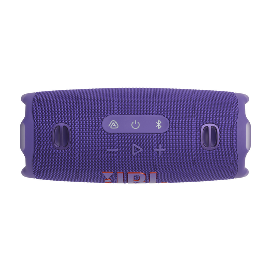 JBL Charge 6 - Purple - Portable waterproof and drop-proof Bluetooth speaker - Top image number null
