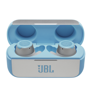 JBL JBLREFFLOWTEL ワイヤレスイヤホン 青 充電ケース付き JBL Reflect Flow | 長時間再生可能な防水対応完全ワイヤレスイヤホン
