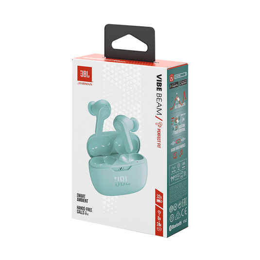 JBL Wave Beam - Mint - True wireless earbuds - Detailshot 15 image number null
