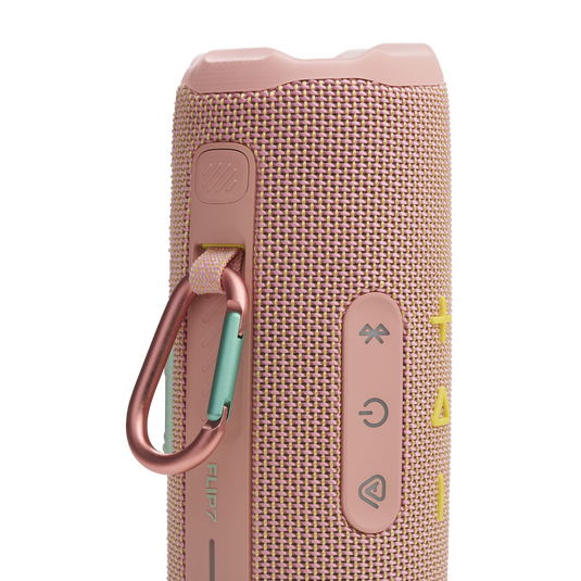 JBL Flip 7 - Pink - Portable waterproof and drop-proof  speaker - Detailshot 4 image number null