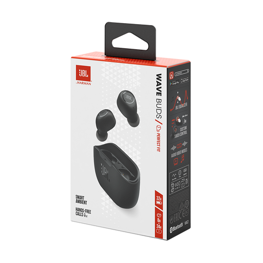 JBL Wave Buds - Black - True wireless earbuds - Detailshot 10 image number null