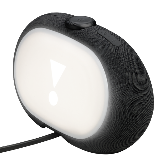 JBL Horizon 3 with FM - Black - Bluetooth® clock radio speaker with FM - Back image number null