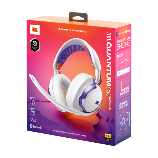 JBL Quantum 650 | オーバーイヤーゲーミングヘッドセット