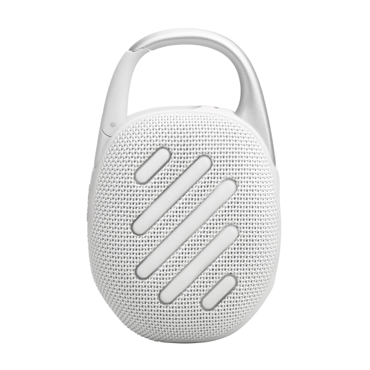 JBL Clip 5 - White - Ultra-portable waterproof speaker - Back image number null