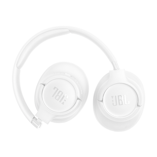 JBL Tune 730BT - White - Wireless over-ear headphones - Back image number null