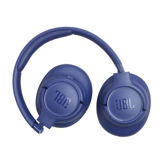 JBL Tune 730BT - Blue - Wireless over-ear headphones - Back image number null