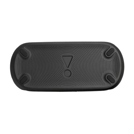 JBL PartyBox On-the-Go 2 - Black - Portable party speaker with two wireless digital mics, handle and a shoulder strap - Bottom image number null