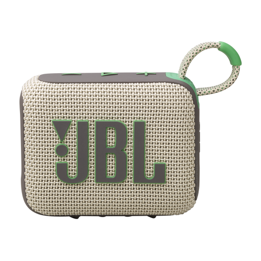 JBL Go 4 - Sand - Ultra-Portable Bluetooth Speaker - Front image number null
