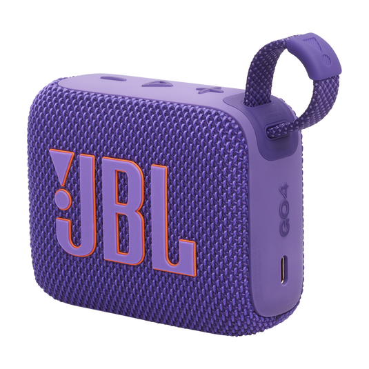 JBL Go 4 - Purple - Ultra-Portable Bluetooth Speaker - Detailshot 1 image number null