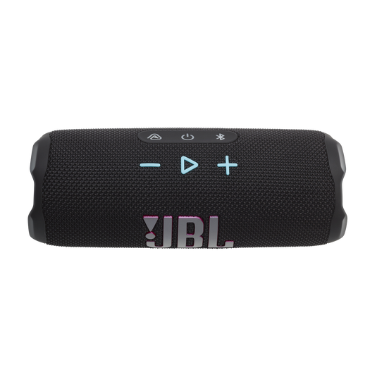 JBL Flip 7 - Funky Black - Portable waterproof and drop-proof  speaker - Top image number null