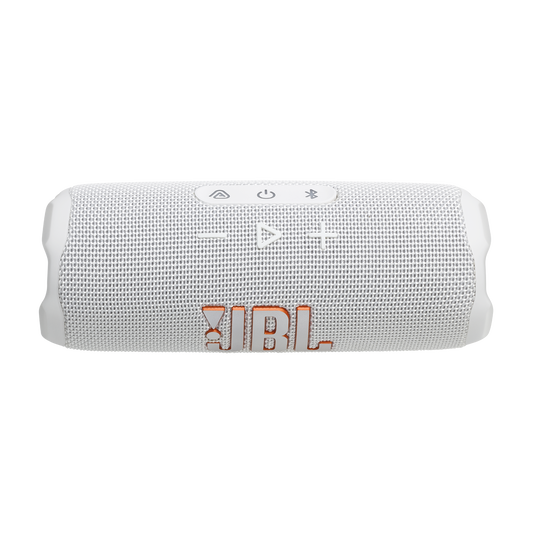 JBL Flip 7 - White - Portable waterproof and drop-proof  speaker - Top image number null