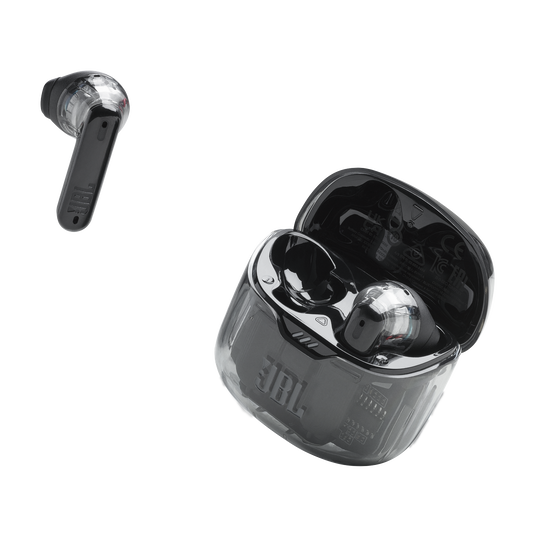 JBL Tune Flex Ghost Edition - Ghost Black - True wireless Noise Cancelling earbuds - Detailshot 7 image number null