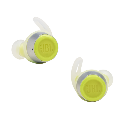 JBL Reflect Flow - Green - Waterproof true wireless sport earbuds - Detailshot 3 image number null