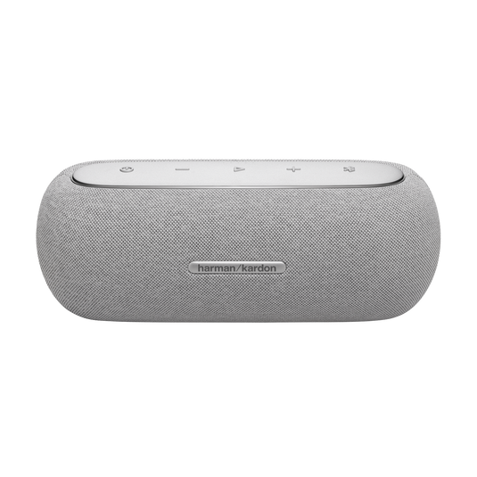Harman Kardon Luna - Grey - Elegant portable Bluetooth speaker with 12 hours of playtime - Front image number null