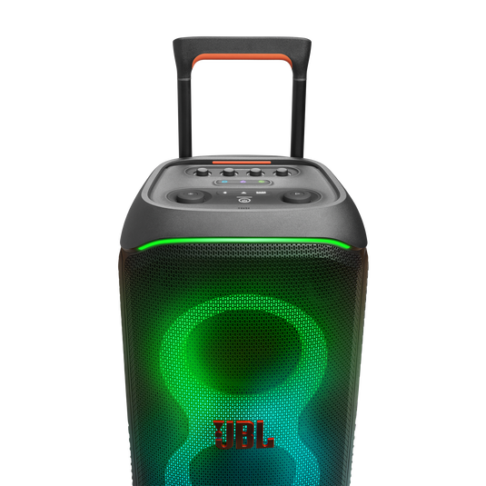 JBL PartyBox Stage 320 - Black - Portable party speaker with wheels - Detailshot 7 image number null