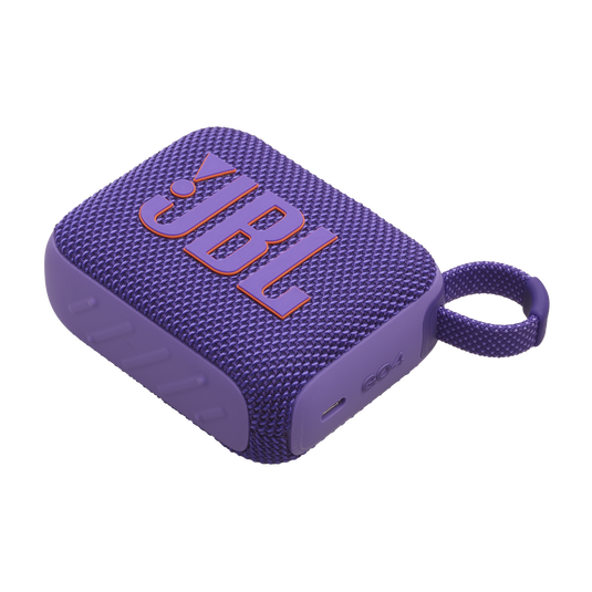 JBL Go 4 - Purple - Ultra-Portable Bluetooth Speaker - Detailshot 4 image number null