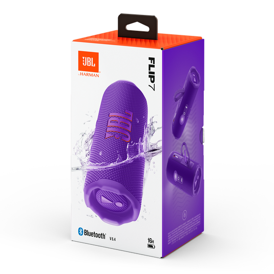 JBL Flip 7 - Purple - Portable waterproof and drop-proof  speaker - Detailshot 9 image number null