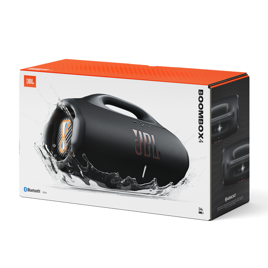 JBL Boombox 4 | JBL史上最もパワフルなポータブル防水スピーカー
