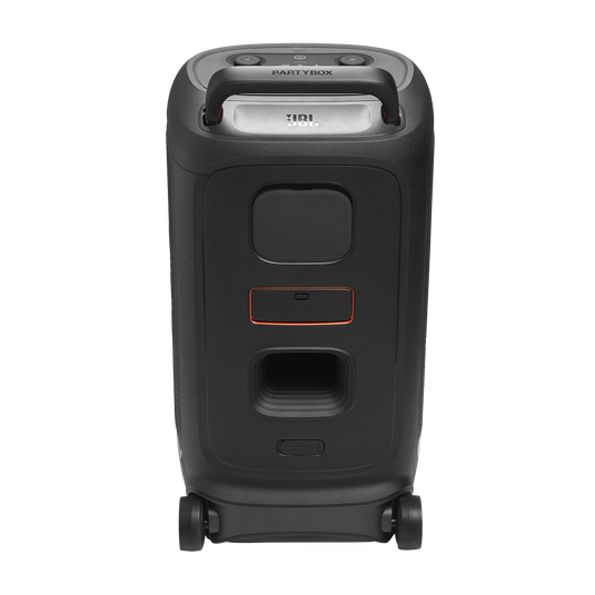 JBL PartyBox 520 - Black - Portable battery-powered party speaker with powerful and loud sound - Back image number null