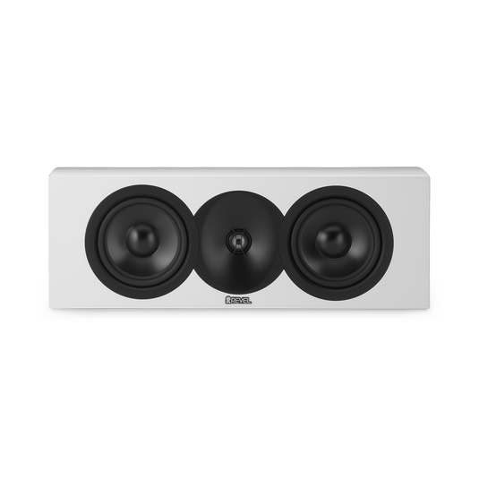 C25 - White - 2-way Dual 5.25" Center Channel Loudspeaker - Detailshot 2 image number null