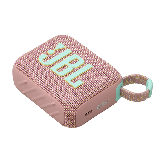 JBL Go 4 - Pink - Ultra-Portable Bluetooth Speaker - Detailshot 4 image number null