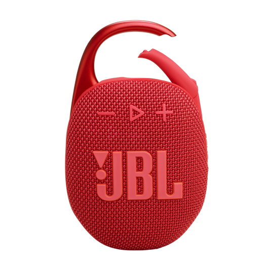 JBL Clip 5 - Red - Ultra-portable waterproof speaker - Front image number null