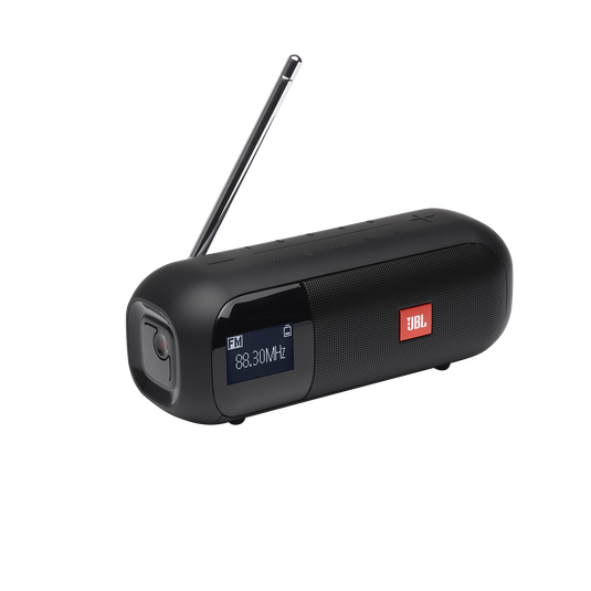 JBL Tuner 2 FM - Black - Portable FM radio with Bluetooth - Hero image number null