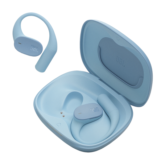 JBL Sense Lite - Blue - True Wireless Open-ear Headphones - Detailshot 1 image number null