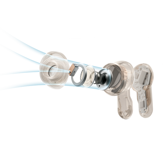 JBL Tour Pro 3 - Latte - True Wireless Noise Cancelling earbuds with Smart Charging Case&trade; - Detailshot 13 image number null