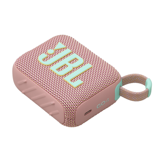 JBL Go 4 - Pink - Ultra-Portable Bluetooth Speaker - Detailshot 4 image number null