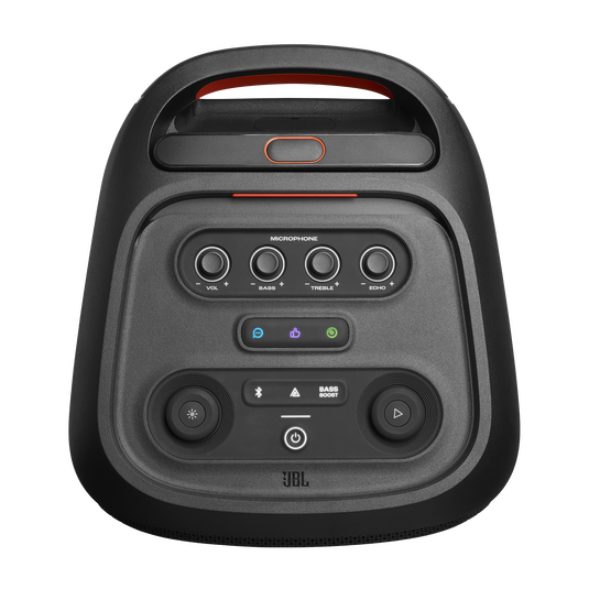 JBL PartyBox Stage 320 - Black - Portable party speaker with wheels - Detailshot 1 image number null