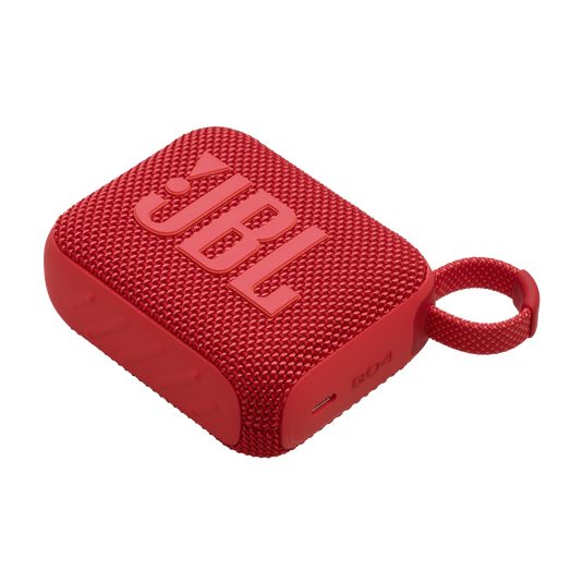 JBL Go 4 - Red - Ultra-Portable Bluetooth Speaker - Detailshot 4 image number null
