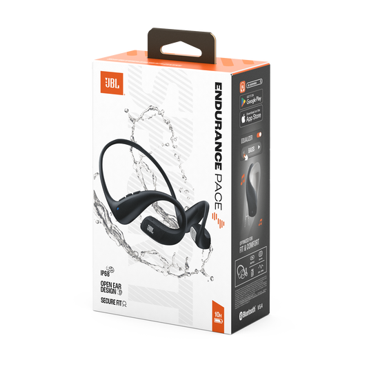 JBL Endurance Pace - Black / Gray - Open-Ear Sport Headphones - Detailshot 15 image number null