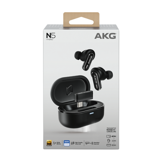 AKG N5 Hybrid | ハイブリッドノイズキャンセリング完全ワイヤレスイヤホン