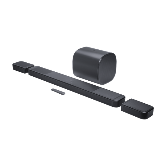 JBL Bar 1300MK2 - Black - 11.1.4 channel soundbar system with detachable surround speakers and Dolby Atmos® and DTS:X® - Hero image number null