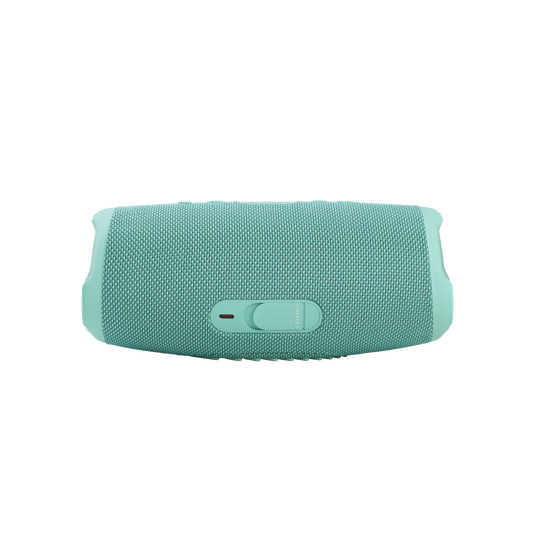 JBL Charge 5 - Teal - Portable Waterproof Speaker with Powerbank - Back image number null